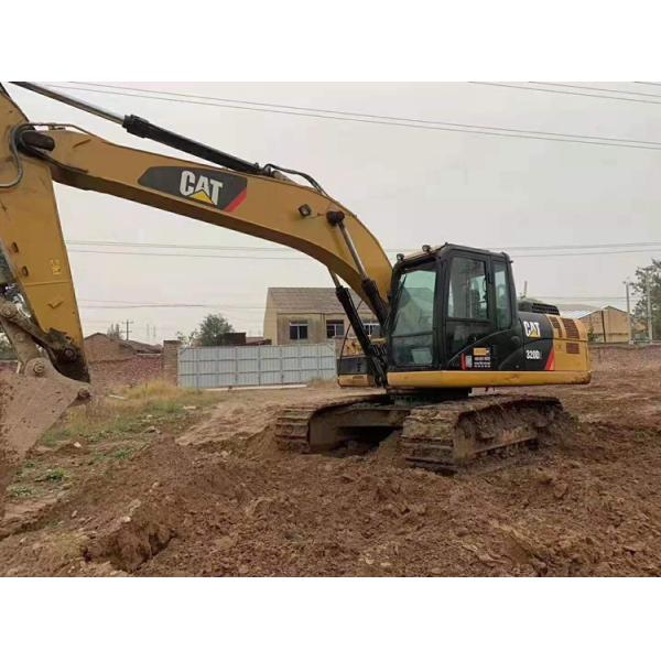 Kawasaki Hydraulic Cylinder Used Cat 320D Crawler Excavator with 1.1m3 Bucket Capacity