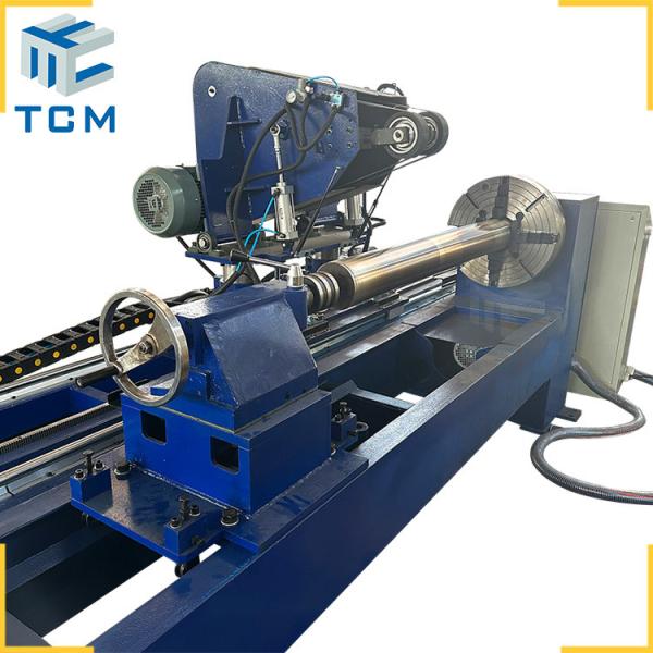 Cylinder Rods Automatic Pipe Polishing Machine 800mm  For Hydraulic Shafts