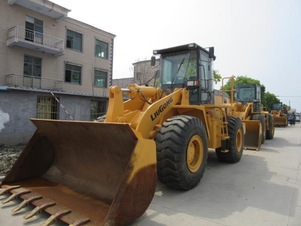CLG856 16800KG Second Hand Liugong Wheel Loader With Shangchai Diesel Engine