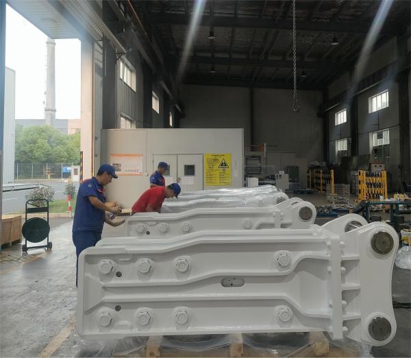 Silver HB15G HB20G HB30G HB40G Cylinder For All Kinds Hydraulic Breaker Hammer Hydraulic Breakers Stone Road Breakers