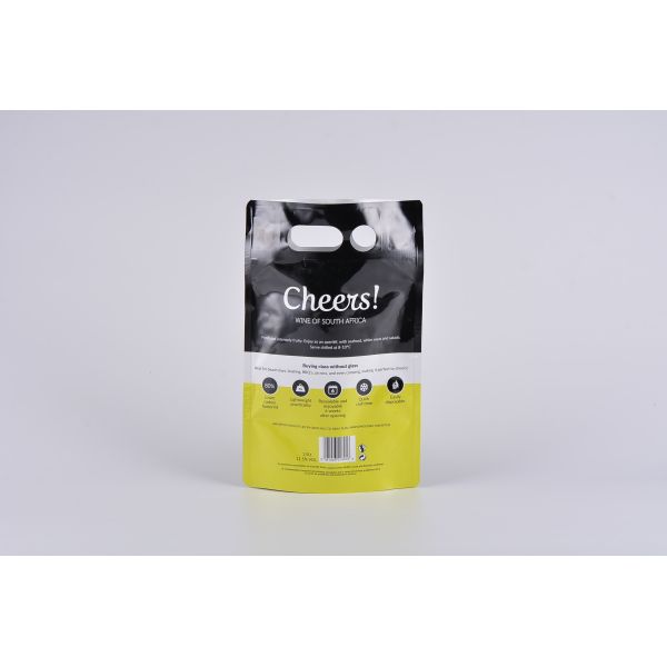 2L 3L 4L 5L 10L 20L 1.5 Litre Wine Pouch Alkali Resistant Wine Packaging With Valve