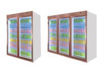 refrigerador 1350W comercial refrigerador remoto da bebida de 2/3/4/5 portas