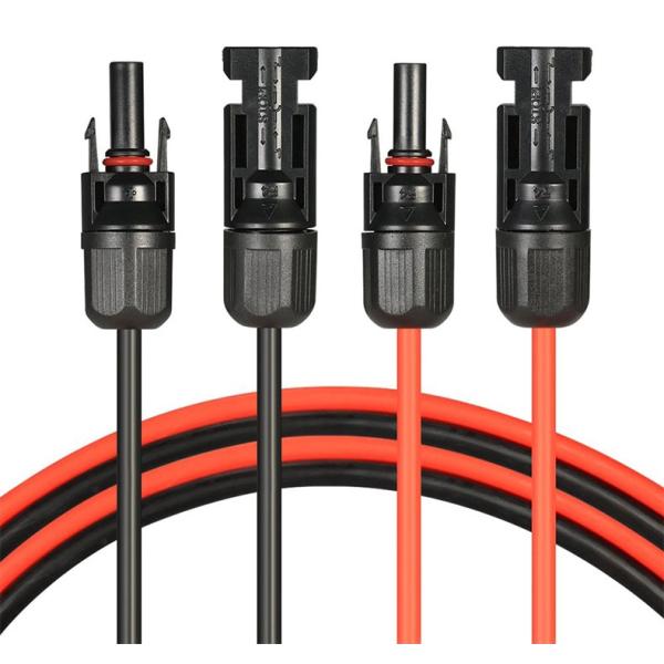 Фотовольтайческое 30А 3,28 4мм2 фута силового кабеля панели солнечных батарей