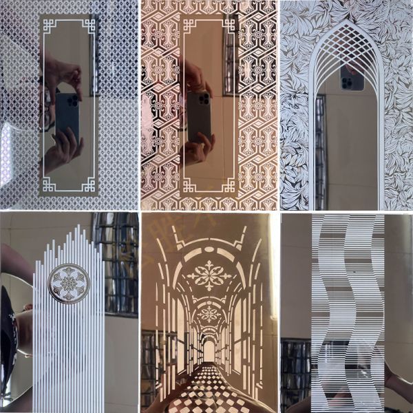 Placas de acero inoxidable grabadas con alta precisión y funciones excepcionales de decoración de superficies