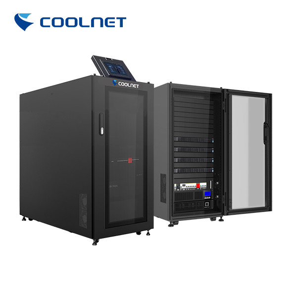 Plug and Play Micro Data Center with Fully Enclosed Cabinet and Precision Cooling System for Edge Computing