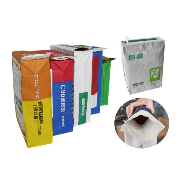 Polvo desmineralizado del suero del arroz Basmati del coco de las bolsas de papel de Multiwall Kraft de la válvula