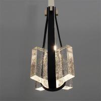 Lámparas artísticas Lámparas de colgante de dormitorio nórdico Lámparas de cuero creativas modernas