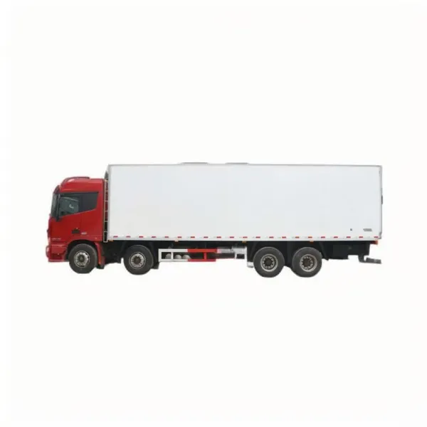 Foton 8*4 9.6m Long Distance Food Transportation Freezer Refrigerator Truck