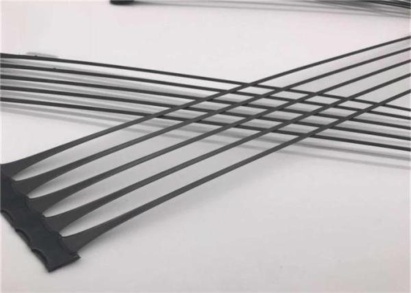 Retaining Wall Slope Protection 120kn Uniaxial Plastic Geogrid Subgrade Enhancement