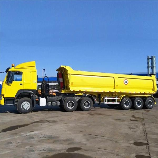Tri Axle 38 Ton 40CBM 45Cubic Tipper Dumper Semi Trailer for Sale In Nigeria