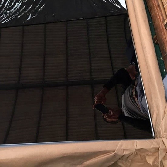 1219MMx2438MM JIS 201 304 316 Противоотпечатки пальцев Окончание Черное зеркало Нержавеющая сталь