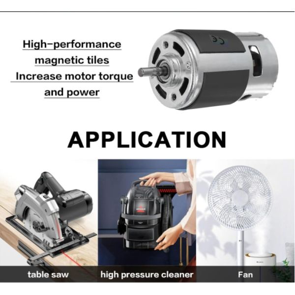 High Speed High Torque High Power DC Electric Motors 3000-22000RPM DC 3-24V 555 Motor