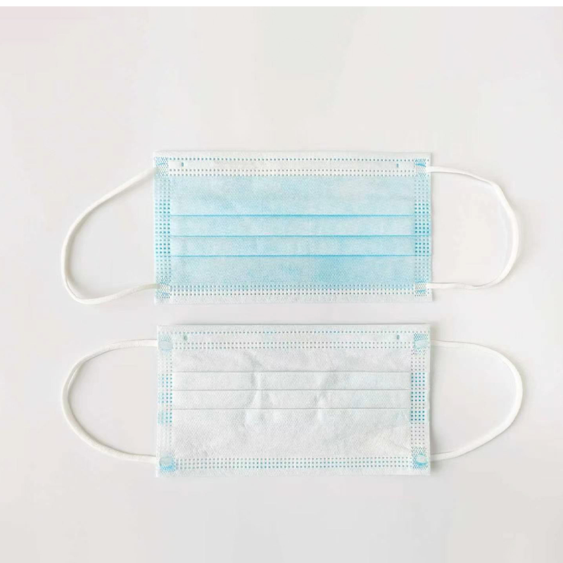 High Barrier Medical Surgical Face Mask Non-Woven Type IIR Fluid Shield Sterile Safety Mask ISO13485 CE Approved