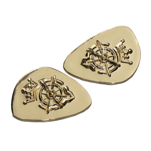 Wear Resistant Metal Logo Label Customized Zinc Alloy 3D Logo Label