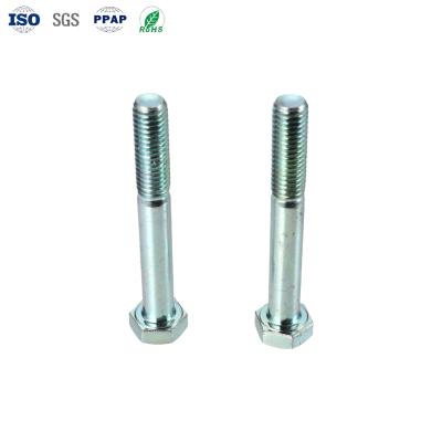 DIN 931 Grade 8.8 Zinc Plated Carbon Steel Hex Head Bolt for Chemical Industry Applications
