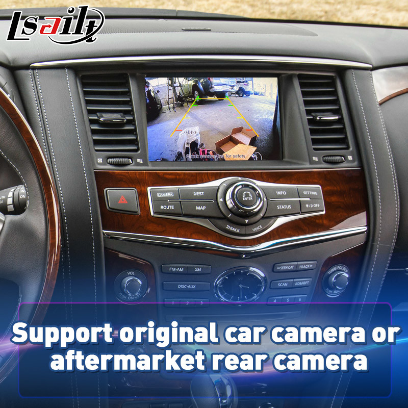 Экран дюйма HD Carplay 8 беспроводного андроида автоматический для Infiniti QX80 QX56 2011-2017