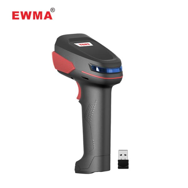 LUCKYDOOR 1D 2D Code Reader Wireless2.4G+ BT Barcode Scanner for Supermarket Payment NEW  STOCK