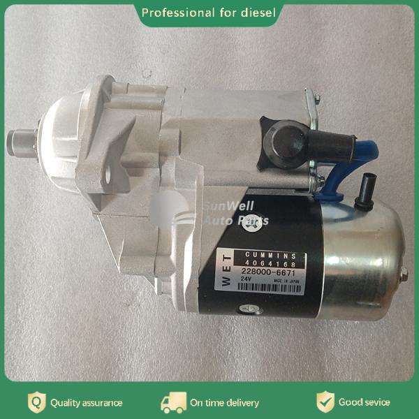 Hot sale Diesel Engine Parts 24V Starter Motor 228000-6671