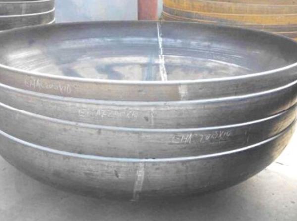 Polished Alloy Aluminum Tank Heads 89mm Dished Head Tank Industry