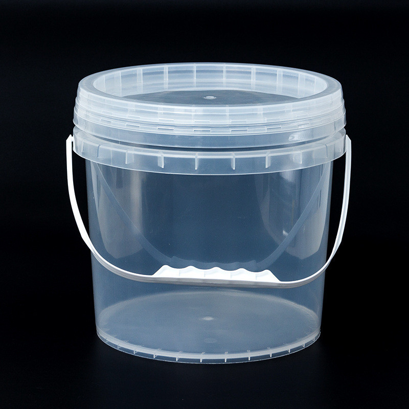 Multi Color Portable Plastic Bucket Food Grade PP Square Bucket 100ml-6000ml