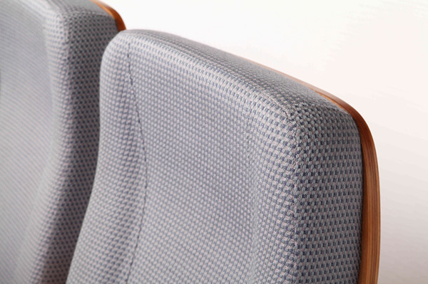 Grey Color Plywood Backrest Fireproof Folding Auditorium Chairs For Theater