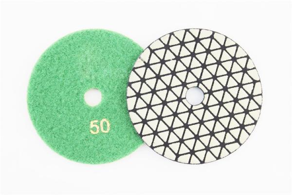 Wet Diamond 0.3cm 7 Inch Concrete Polishing Pads 180mm No800 Grit