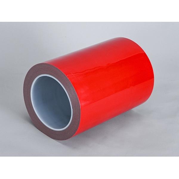 Heat-Resistant Red Film Gray Acrylic Double-Sided Adhesive Waterproofing