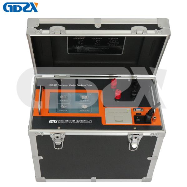 ZXR-40A Automatic High-precision 40A DC LCD Transformer Winding Resistance Tester
