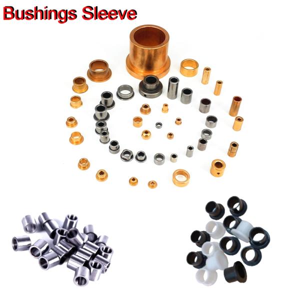 Turning Aluminum CNC Billet Parts Brass Bushings Rubber Bronze Nylon Bushing