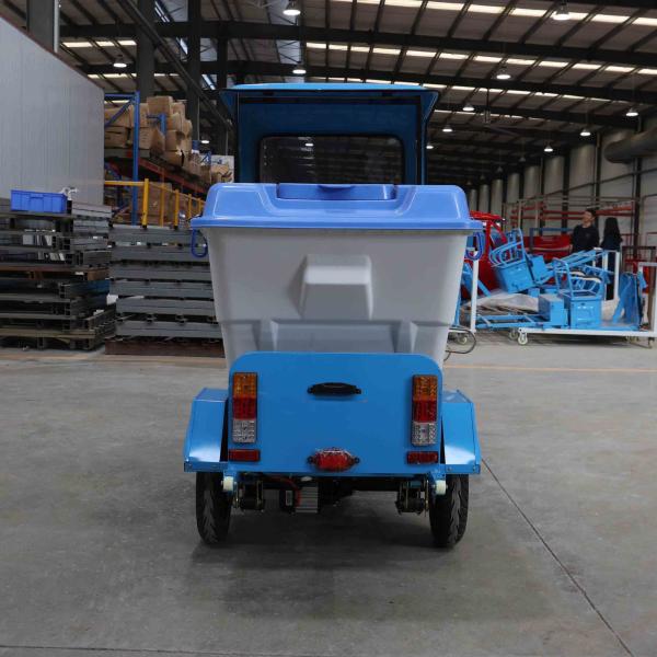 Electric Environmentally Friendly Cleaning Garbage Tricycle 30-50Km/h