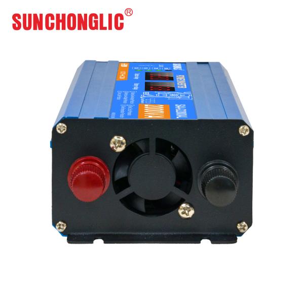2000w power inverter with lcd display modified sine wave dc 12v to ac 220v 