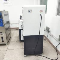 Forno de secagem vulcanizando liso de borracha do vácuo do laboratório da indicação digital da máquina de 10 toneladas
