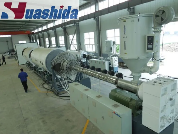 20-Year HDPE Pipe Extruder For PU Foam Insulated Foaming Production Line In China