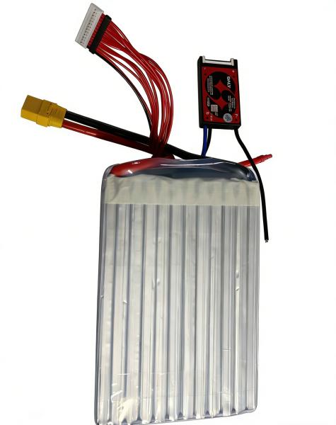12S 10000mAh Lipo Battery 150C 44.4 V Lipo Battery For FPV Drones And UAV Applications