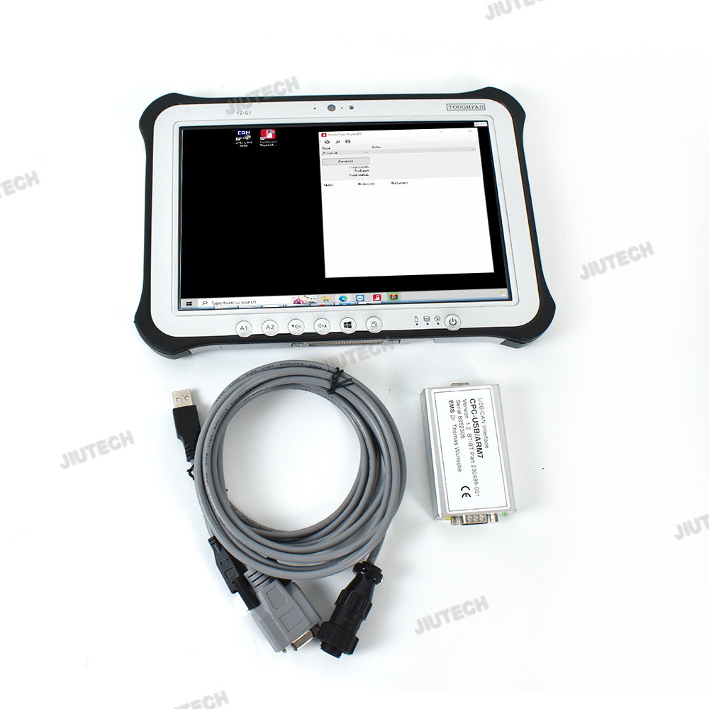 FZ G1 Tablet Forklift полный комплект для Toyota Bt Truckcom Авто сканер USB может интерфейс Диагностика грузовика