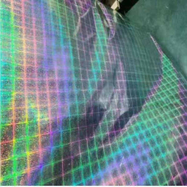 filme de 1.6M Colorful Transparent BOPP, filme transparente metalizado do filme holográfico BOPP