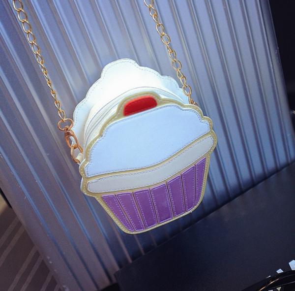 Korean version of the summer new personalized fashion ice cream cake bag casual shoulder bag diagonal female chain