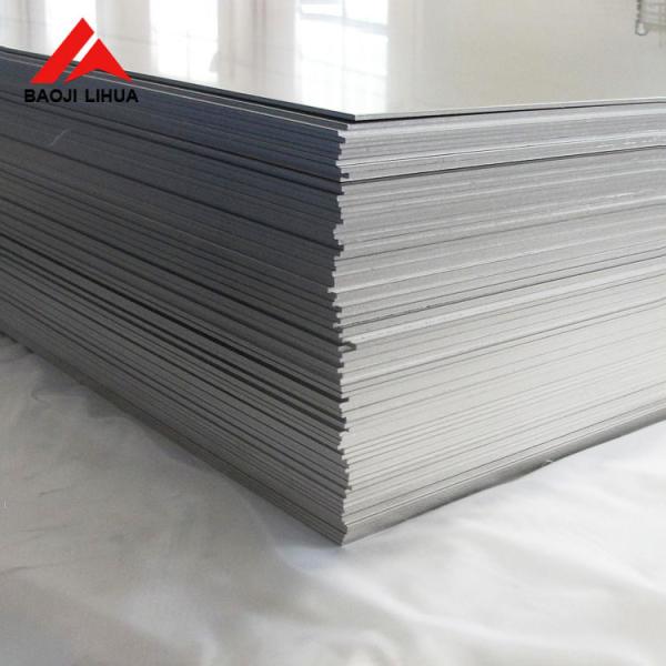 Gr1 Pure Titanium Grade 2 Plate 0.5mm 0.8mm 1.0mm Straight Shape