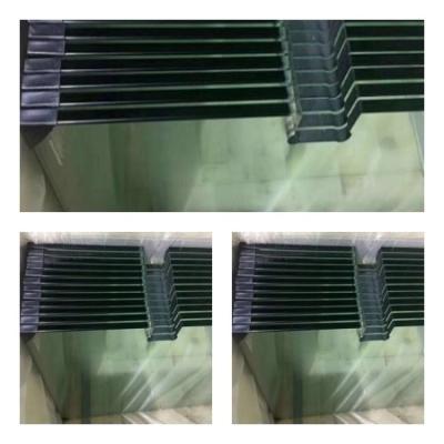 Vidro temperado de segurança personalizado Vidro endurecido para varanda Balustrade de portas de chuveiro