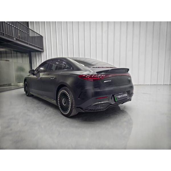 For Mercedes EQE Carbon Fiber Body Kit EQE Upgrade BS Style Carbon Fiber Front Lip Diffuser Spoiler Body Kit