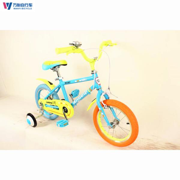 Нет складной детской тренировочный колес велосипеды фиолетовый 16 дюймовый детский велосипед OEM