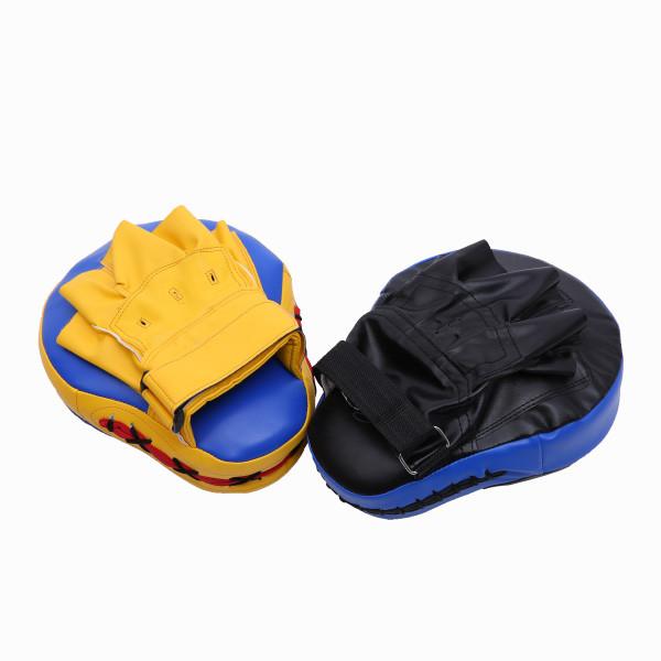 Boxing PU Leather Focus Mitt , OEM TKD Taekwondo Focus Pads