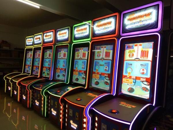 Luck Bowl Fish Quick Drop Ticket Arcade Game Machine Coin Pusher Lottery Equipment