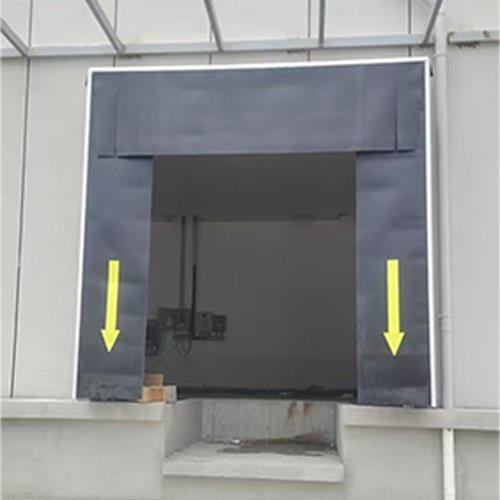 Durable Mechanical Dock Shelter for Cold Storage / Temperature Controlled Warehouses