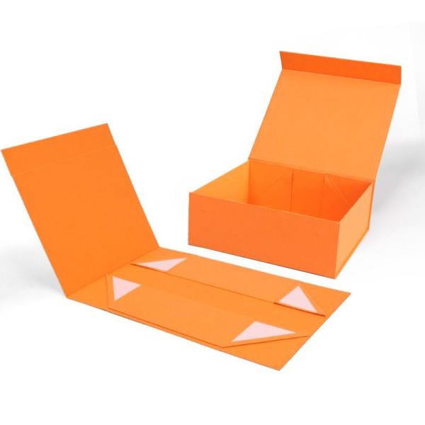 Magnetic Folding Packaging Box For Garments Shoes Wigs Cosmetics Jewellery