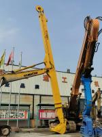12 chassis de levantamento telescópicos de Ton Hydraulic Excavator Boom Arm