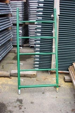 Walk Through Steel Frame Scaffolding System Mobile Convenience