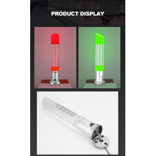 Luz de torre de señal de lámpara de torre de máquina personalizada tipo plegable tricolor