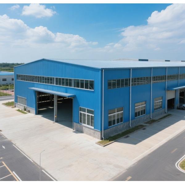 Constructions de stockage en acier préfabriqué de 40x60 résistantes aux intempéries