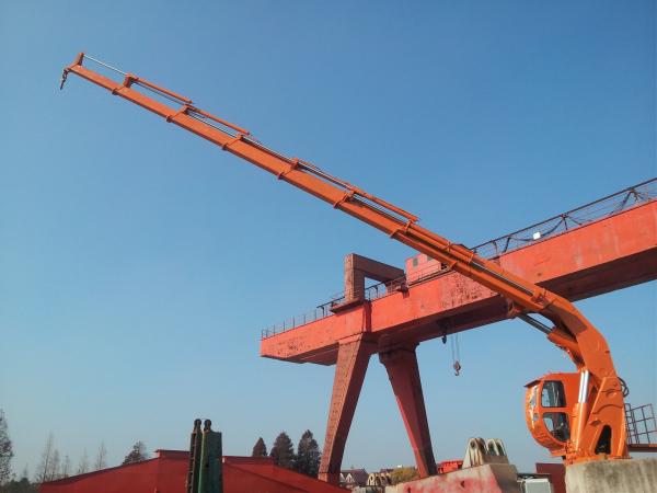 Foldable Telescopic Boom Mobile Favourable Price Port Crane Marine Ship Deck Crane